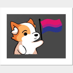 Bisexual Pride - Corgi Version Posters and Art